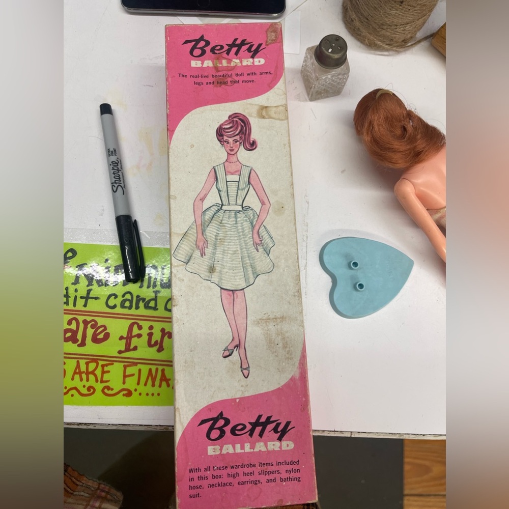 Betty Ballard 1960’s Doll in original box